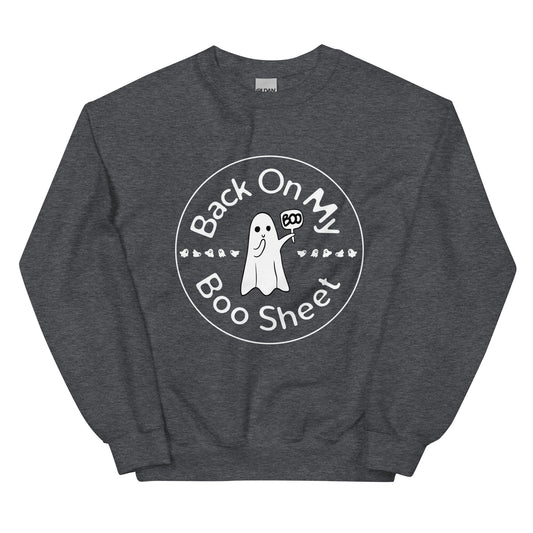 Boo Sheet
